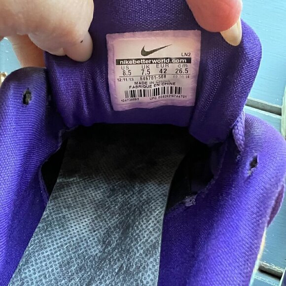 Men's Nike Kobe 9 EM Low Unleashed Pop Art 2014 Shoes Size 8.5 - Picture 12 of 16